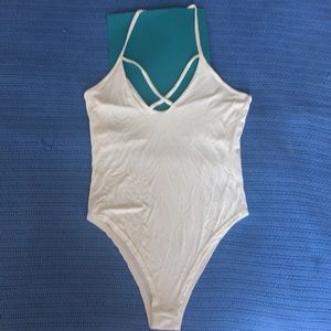 Boohoo Strapy Bodysuit NWOT
